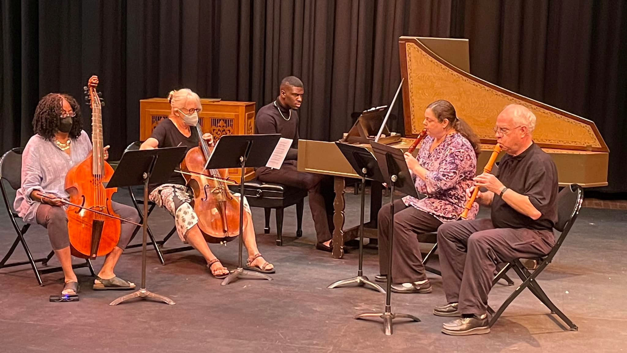 Students perform at the 2022 Amherst Early Music Festival