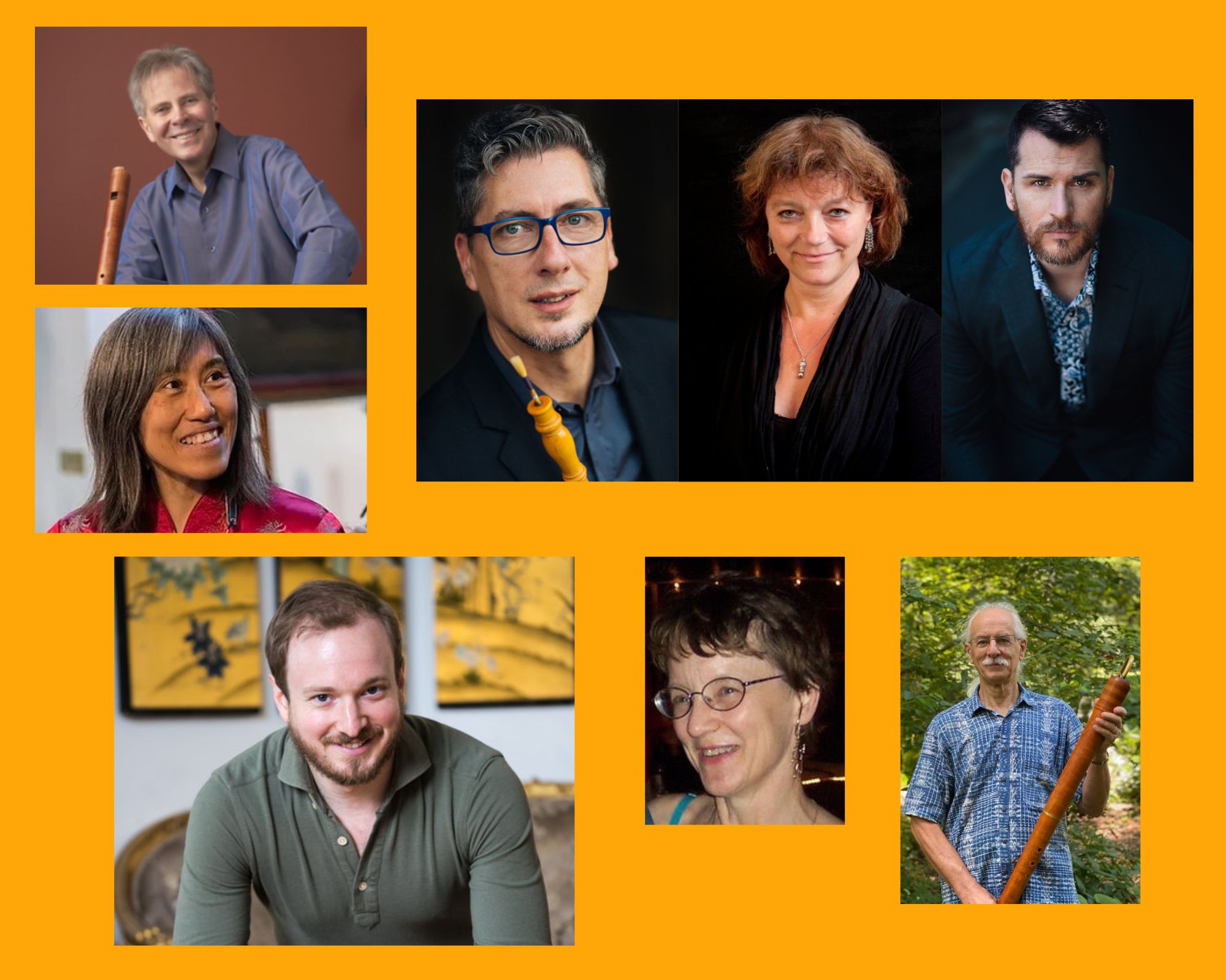 Faculty poster for March online classes
