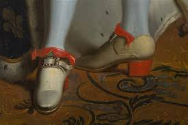 Detail of dancing shoes