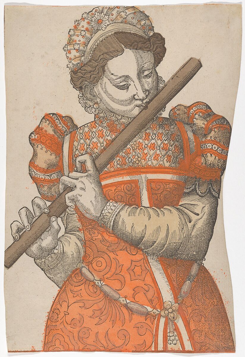 Renaissance flute player