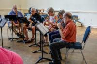 Recorder consort at the Festival