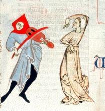 Medieval dancers