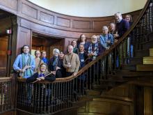 Renaissance flute players at the 2025 workshop