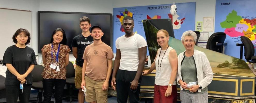 Kathryn Cok's harpsichord class at AEMF 22