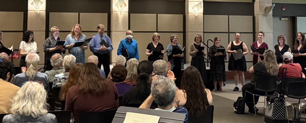 Ensemble Singing Intensive Singers at AEMF 2025