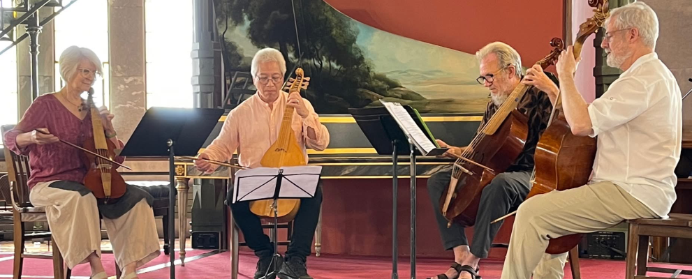 Viol Quartet at AEMF 2024